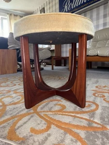 G Plan Fresco Afromasic Teak Stool Only - MCM - Retro- Danish Style - Picture 1 of 12