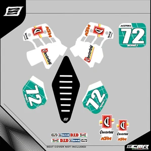 KIT Grafiche adesive Per KTM GS 1990 - 1991 - 1992 90 91 92 - Picture 1 of 1