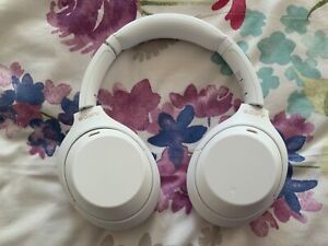 Sony WH-1000XM4 Noise Cancelling Wireless Headphones - Silent White