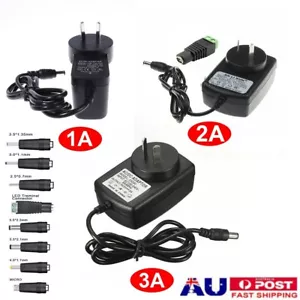 AC 240V to DC 12V 5V 24V 1A 2A 3A Power Supply Transformer Adapter For LED Strip - Picture 1 of 17