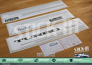 5 Alpine Turbo 1982/1984 - Set complet Autocollants Stickers Decals R5 - Picture 1 of 6