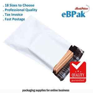 Poly Mailer Plastic Mailing Satchel Parcel Courier Self Sealing Shipping Bag - Picture 1 of 56