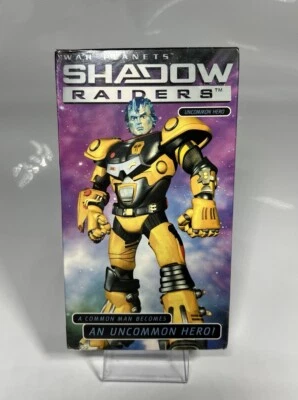 SHADOW RAIDERS UNCOMMON HERO VHS (ADV FILMS, 1998) SCREENER PROMO SEALED - Image 1 of 4