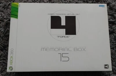 Cyber Troopers Virtual On Force 4 Memorial Box 15 Japanese Xbox 360 Sega Limited - Image 1 of 4