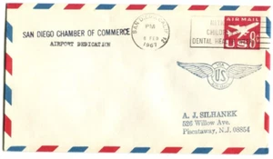 San Diego California - Lindbergh International Airport Dedication  - 1967 - Picture 1 of 1