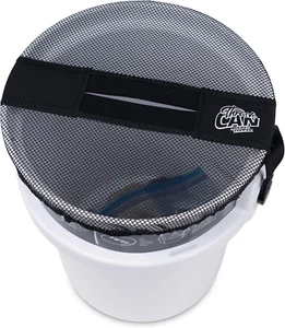 5 Gallon Bucket Lid - Multi-Purpose Boat Trash Can Cover Converter with Opening - Picture 1 of 12