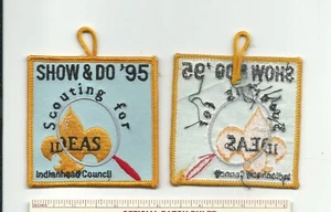 DJ SCOUT BSA 1995 INDIANHEAD COUNCIL SHOWANDO PATCH MERGED MN WI SHOW & DO BADGE - Picture 1 of 1