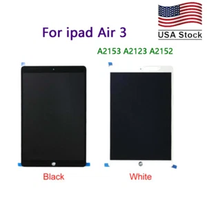 Display LCD touch screen OEM digitalizzatore per iPad Air 3 A2153 A2123 A2152 + adesivo - Foto 1 di 10