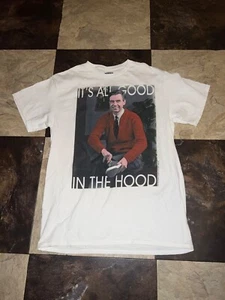 VINTAGE Early 2000's RARE Mr. Rogers Neighborhood T Shirt - Size:  MEDIUM - Picture 1 of 8