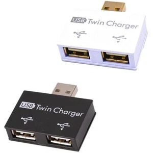 micro USB Splitter USB a 2 porte Adattatore multiporta Hub caricatore USB - Bild 1 von 10