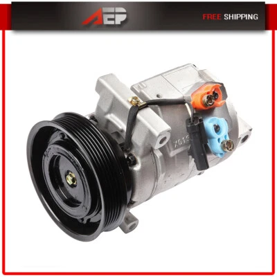 For 05-06 Chrysler 300 2006 Dodge Charger Dodge Magnum 3.5L A/C AC Compressor - Image 1 of 4