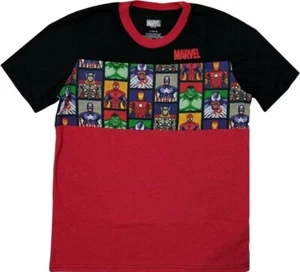 Mad Engine Marvel Universe Superheroes Boy Raglan T-Shirt (Large) NWT - Picture 1 of 6