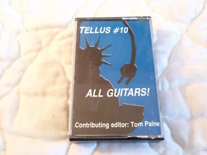 TELLUS AUDIO CASSETTE MAGAZINE #10 ALL GUITARS 1985 LYDIA LUNCH BUTTHOLE SURFERS - Picture 1 of 7