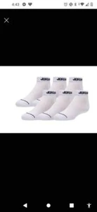 NEW KIDS JORDAN JUMPMAN WHITE 6 PACK SOCKS SHOE SIZE 10C-3Y - Picture 1 of 1