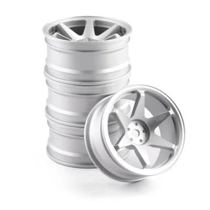 Llanta de rueda ABS 6 RADIOS 12 mm hexadecimal 1/10 para coche tamiya tt02d sakura drift radiocontrol d4 d5 - Imagen 1 de 7