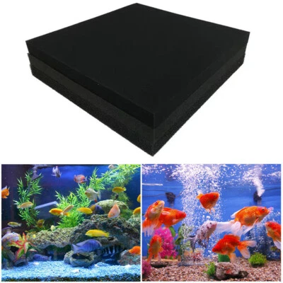 Bio Sponge Filter Media Pad Cut-to-fit Foam up to 20"x20"x2" Aquarium Fish Tank - Image 1 of 4