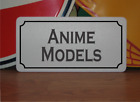 Anime Models Metallschild