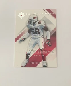 2004 Upper Deck Ultimate Collection Gold /75 Karlos Dansby #91 Rookie RC - Picture 1 of 2