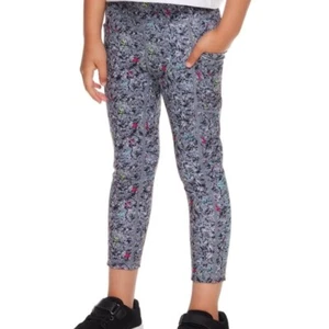 Reebok Big Girls Active Leggings - Size 6-6X  Quiet Shade - Picture 1 of 6