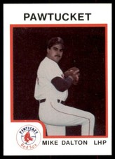 1987 ProCards Minor League Mike Dalton (B) Pawtucket Red Sox #66