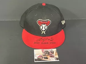 Alek Thomas Diamondbacks Auto Signed 2023 Game Used Hat . - Picture 1 of 2