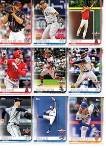 2019 Topps Opening Day Baseball Singles and Rookies Cards 1-200 Pick From List