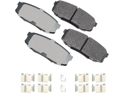 适用于 2008 - 2022 年丰田红杉制动垫套装后 Akebono 52543CRXW 2009 2010 2011 — 第 1/2 张图片