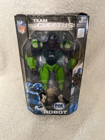 NFL Seattle Seahawks FOX Sports Robot Team Cleatus V2.0 10" Action Figure Cover