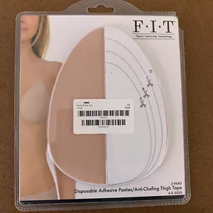 Fashion Nova FIT Women's One Size (A-D) Nude Breast Lift Sticky Tape 3 Pairs NWT - Picture 1 of 7