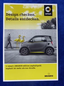 Smart fortwo cabrio edición Brabus oro asfalto - Folleto Folleto 04.2017 - Imagen 1 de 2