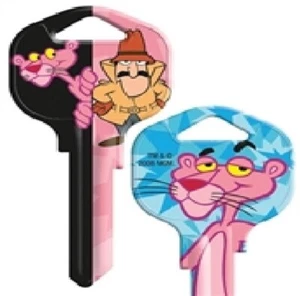 Pink Panther House Keys KW1 Kwikset - Picture 1 of 1