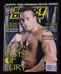 WWE SMACKDOWN Magazine AUGUST 2004 RVD Rob Van Dam WCW ECW AEW TNA WWF Wrestling - Picture 1 of 5