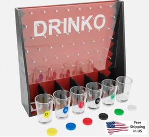 DRINKO SHOT GAME- Fairly Odd Novelties - Fun Social Shot Glass Party Game - Picture 1 of 5