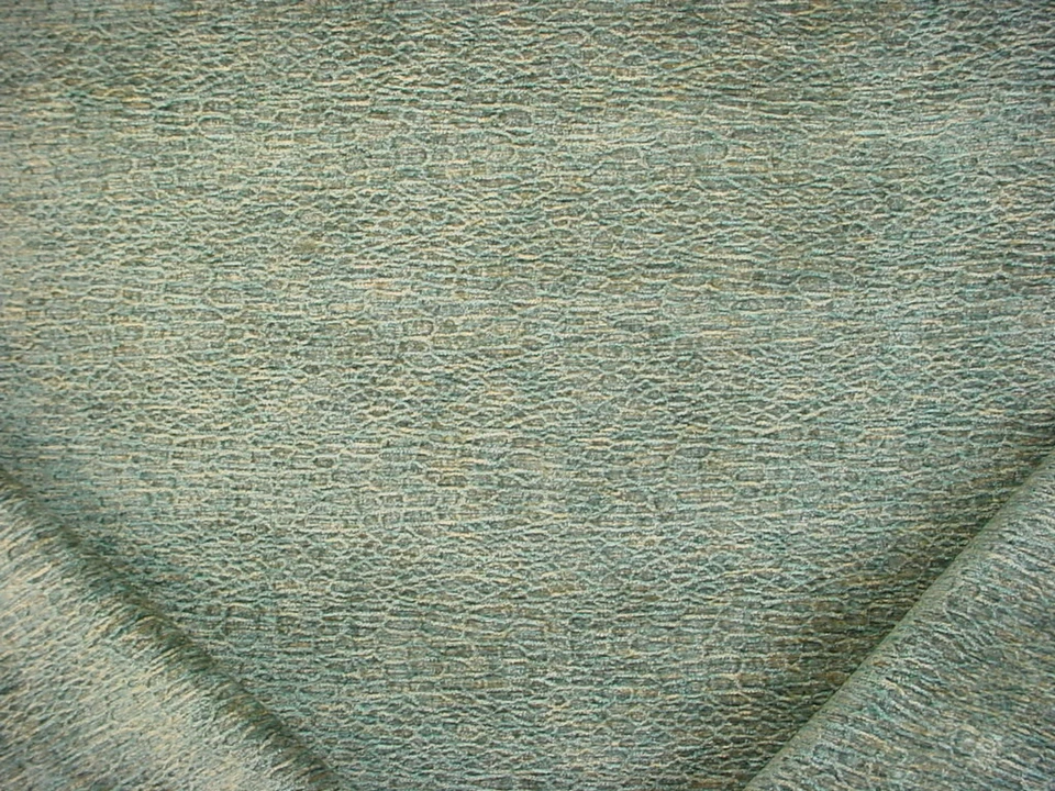 5-1/4Y Decor de Paris Mirror Lake Pacific Opal Chenille Strie Upholstery Fabric - Image 1 of 4