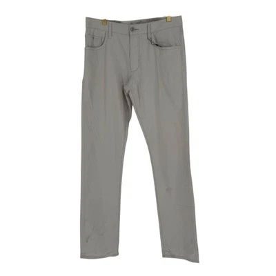 Мужские повседневные брюки Robert Graham COHN светло-серые тканые 32 - Изображение 1 из 4