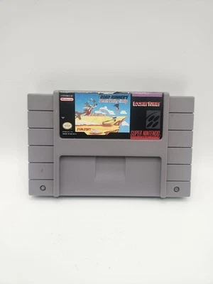 Road Runner's Death Valley Rally (Super Nintendo, 1992) SNES Tested Retro Rare - Image 1 of 4