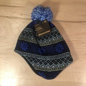 Field & Stream Cozy Cabin Cap Youth Size Winter Beanie Hat-One Size Multi Color - Picture 1 of 5