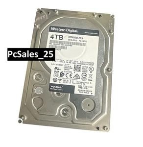 Western Digital WD4005FZBX 4TB 3.5" SATA HDD 7200RPM 128MB WD Black Performance - Picture 1 of 1