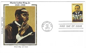 Colorano Silk FDC 1979 15c Martin Luther King, Jr Single Sc# 1771 - Bild 1 von 1