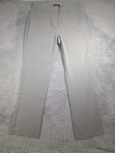 Express Columnist Gray Mid Rise Barely Boot Dress Pants 8S - Picture 1 of 22
