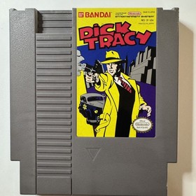 Nintendo NES: Dick Tracy + Manual Cartridge - Tested & WORKS