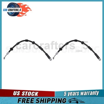 2 mangueras hidráulicas de freno delantero para Audi R8 2008-2012 2014-2016 4,2 L Foto 1 de 4