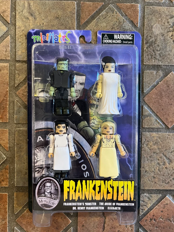 Universal Studios FRANKENSTEIN Minimates JUEGO DE CAJA Novia Doctor Elizabeth Monster Foto 1 de 1