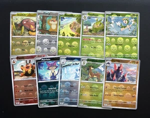 Pokémon White Flare Pokeball Reverse Holo Bundle x10 - Picture 1 of 1