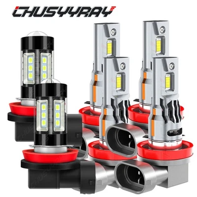 Combo de faros antiniebla de haz alto bajo Fit Buick Allure 2005-2010 LED Foto 1 de 4