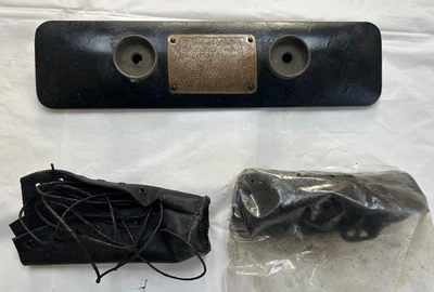 Rolls Royce 20HP Tappet Cubierta y dirección delantera Polaina de cuero Foto 1 de 4