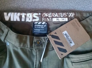 Viktos Pants Men's 34x34 Operatus XP Tactical Canteen Green Canvas - Picture 1 of 8