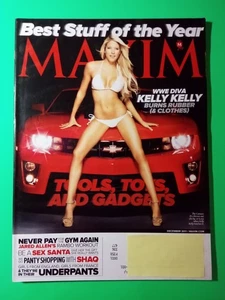 MAXIM Dezember 2011 Ausgabe #168 - Kelly Kelly WWE Diva - Bild 1 von 2