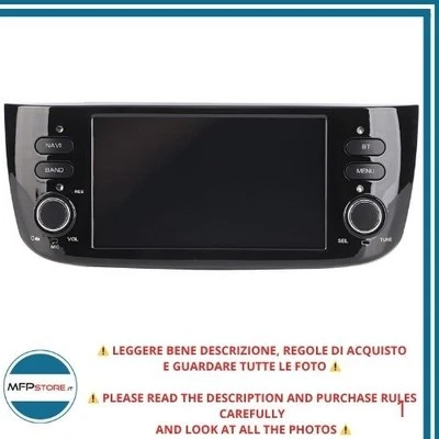 Autoradio Touchscreen Estéreo Cartore Torvex, Compatible Con Línea Punto 6,2" - Imagen 1 de 4