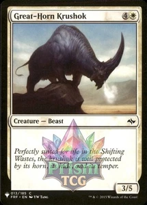Great-Horn Krushok 13 Common Fate Reforged MTG - Picture 1 of 1